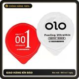 (Che Tên) Bao Cao Su OLOL 0.01mm Siêu mỏng, truyền nhiệt, nhiều gel, mỏng nhất thế giới, hộp 3 bcs, Olo-china Giao Nhanh Toàn Quốc