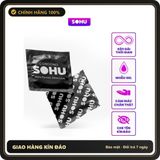 (Che Tên) Bao Cao Su SOHU Over Time Siêu Mỏng, Kéo Dài Thời Gian, Nhiều Gel Bôi Trơn size 52mm Giao Nhanh Toàn Quốc