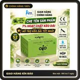 (Che Tên) Bao cao su siêu mỏng oio 4in1 hỗ trợ kéo dài thời gian cuộc vui chống xuất tinh sớm nhiều gel bôi trơn hộp 10 bcs Bảo Mật Tuyệt Đối