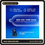 (Che Tên) [SVIP] Bao cao su siêu mỏng nhiều gel đặc biệt Feelex Invisible ôm sát đem lại cảm giác chân thật giảm ma sát - Hàng Mới Về