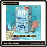 (Che Tên) Bao cao su XTOY siêu mỏng, nhiều gel, yêu dài lâu, dưỡng chất Hyaluronic Acid làm se khít - Hộp 10 bcs Hỗ Trợ 24/7