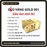 (Che Tên) Bao cao su OiO 001 Feeling Ultrathin - Siêu mỏng - Nhiều gel - Kéo dài thời gian - Hộp 10 cái Bảo Mật Tuyệt Đối