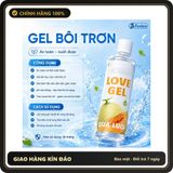 (Che Tên) Gel bôi trơn an toàn khi nuốt phải nam nữ 5 hương vị FEELEX LOVE GEL Original/Xoài/Dưa lưới/Matcha/Chocomilk 250ml - Hàng Mới Về