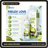 (Che Tên) Gel bôi trơn an toàn khi nuốt phải nam nữ 5 hương vị FEELEX LOVE GEL Original/Xoài/Dưa lưới/Matcha/Chocomilk 250ml - Hàng Mới Về