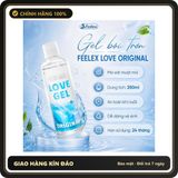 (Che Tên) Gel bôi trơn an toàn khi nuốt phải nam nữ 5 hương vị FEELEX LOVE GEL Original/Xoài/Dưa lưới/Matcha/Chocomilk 250ml - Hàng Mới Về