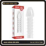 (Che Tên) Bao cao su đôn dên Aichao Hồng Đầu rồng tăng kích thước Hana Chuẩn Auth
