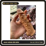 (Che Tên) Bao Cao Su Đôn Dên Gai Có Quai ĐeoHana Hộp Trắng Kín