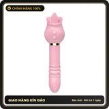 (Che Tên) Máy massage lưỡi liếm – Nhỏ nhưng có võ, lên đỉnh trong 3 nốt nhạc!Hana Hộp Trắng Kín