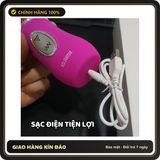 (Che Tên) Dương Vật Giả rung nhấp chuyển động đẩy tới và lui sưởi ấm AilighterHana Cao Cấp Bảo Đảm