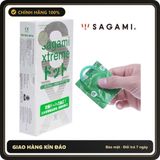 (Che Tên) Bao Cao Su Sagami Xtreme White Gai Siêu Mỏng - Hộp 10 cái Bảo Mật Tuyệt Đối