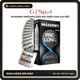 (Che Tên) Bao cao su MAXXMEN 5in1 PROLONG Kéo dài thời gian, Gân gai, Siêu mỏng Hỗ Trợ 24/7