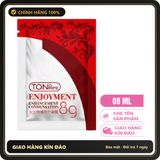 (Che Tên) Gel boi trơn dạng gói TONO HIME 8g nóng ấm Chuẩn Auth