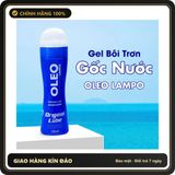 (Che Tên) Gel Boi Trơn Oleo Lampo Original 50ml, Gốc Nước, Tăng Cảm Giác Hộp Trắng Kín