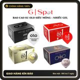 (Che Tên) Bao Cao Su OLO Siêu Mỏng 0.01, Nhiều Gel, Truyền Nhiệt, Gân Gai, Kéo Dài Thời Gian Giao Nhanh Toàn Quốc