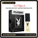 (Che Tên) Xịt Playboy Đen - Kéo Dài Thời Gian Nam Giới 5ml Chuẩn Auth