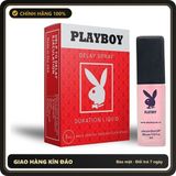 (Che Tên) Xịt chống xuất sớm Playboy Đỏ - 5ml Bảo Mật Tuyệt Đối