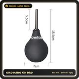 (Che Tên) Dụng cụ vệ sinh hậu môn Bondage Fetish Deluxe Douche Hộp Trắng Kín