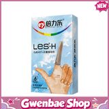 Bao Cao Su Ngón Tay Nóng, Ấm Beilile Les H - Hộp 8 cái - Gwen Shop Chính Hãng
