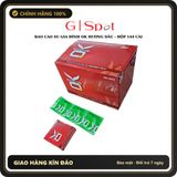 (Che Tên) Bao Cao Su OK Cho Gia Đình Khách Sạn Giá Rẻ - Hộp 144 Cái Chuẩn Auth