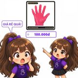 (Che Tên) Bao cao su ngón găng tay silicon gân gai - Hàng Mới Về