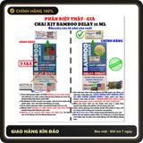 (Che Tên) Xịt BAMBOO DELAY SPRAY 12ML - chống xuất tinh sớm tot nhat Cao Cấp Bảo Đảm