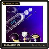(Che Tên) Bcs 2 Bi Nổi Đầu Lớn - Hộp 2 Cái Hộp Trắng Kín - chất liệu an toàn cho da, dễ vệ sinh, êm ái khi dùng