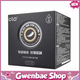 Bao cao su OLO 0.01 Ultrathin Zero Feeling - Siêu mỏng, hương vani - Hộp 10 cái - Gwen Shop Chính Hãng