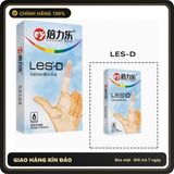 (Che Tên) Bao Cao Su Ngón Tay Les-D Beilile, nóng ấm có gai - Hộp 8 Cái Bảo Mật Tuyệt Đối