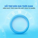 Bao cao su Okamoto 0.03 Cool - Siêu mỏng, mát lạnh, láng mịn - Hộp 3 cái - Gwen Shop Chính Hãng