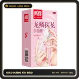 (Che Tên) Bao Cao Su Ngón Tay GAI LES TPE Elasun - Hộp 1 Cái Hộp Trắng Kín