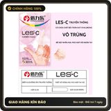 (Che Tên) Bao Cao Su Ngón Tay Les C TRƠN - Hộp 08 Cái Hộp Trắng Kín