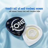 Bao cao su JEX Zone Premium - Siêu mỏng như không đeo, vừa vặn, nhiều gel tạo trơn - Hộp 5 cái - Gwen Shop Chính Hãng