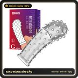 (Che Tên) Bao Cao Su Đeo Ngón Tay Có Gai Les TPE G-Spot - Hộp 1 Cái - Hàng Mới Về
