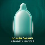 Bao cao su OLO Kỳ lân - Gai xoắn - Hộp 1 cái + 1 bi silicon - Gwen Shop Chính Hãng