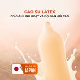 Bao cao su Sagami Xtreme Love Me Gold Orange - Siêu mỏng, nhiều gel tạo trơn - Hộp 10 cái - Gwen Shop Chính Hãng