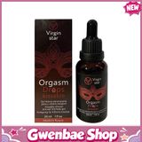 Gel tạo trơn tăng khoái cảm nữ Virgin Star Orgasm Drops Kissable Chai - Gwen Shop Chính Hãng