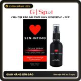 (Che Tên) Xịt Kéo Dài Thời Gian Sen – Intimo - 15ml - Chính Hãng Đức - Hàng Mới Về