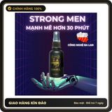 (Che Tên) Xịt Chống Xts Strong Men 30ml, kéo dài quan hệ của Ba Lan Giao Nhanh Toàn Quốc