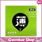 Bao cao su Juncai Ultra Thin Touch - Siêu mỏng, hương thơm dịu - Hộp 10 cái - Gwen Shop Chính Hãng