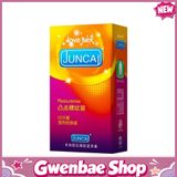 Bao cao su Juncai Pleasuremax - Gân và điểm nổi - Hộp 12 cái - Gwen Shop Chính Hãng