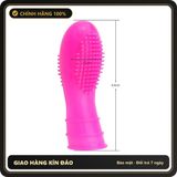 (Che Tên) Bao Cao Su Silicon Đeo Ngón Tay Có Gai - Sử Dụng Nhiều Lần Cao Cấp Bảo Đảm