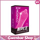 Bao cao su Muaisi Hồng - Nhiều gel, siêu mỏng - Hộp 10 cái - Gwen Shop Chính Hãng