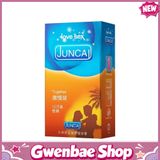 Bao cao su Juncai Together - Tăng độ nhạy, ma sát - Hộp 12 cái - Gwen Shop Chính Hãng