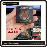 (Che Tên) Bao Cao Su Gai Râu Tiger Love New Chuẩn Auth - có gai nổi, ôm sát cảm giác thật, chất liệu latex an toàn