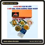 (Che Tên) Combo 8 Bao Cao Su Bi Gai Volcano - Hộp 8 Cái + Gói Gel Bôi Siêu Trơn Mượt Giao Nhanh Toàn Quốc