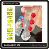 (Che Tên) Bao Cao Su OLO Rồng Lộn, Gai Bi Lớn Tăng Kích Thước, Tăng Cảm Giác Cho Nữ - Hộp 1 Gai + 1 Bi - Hàng Mới Về