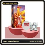 (Che Tên) Bao Cao Su OLO Gai Dọc Thân (1 Bcs Gai + 1 Bi Silicon), Bcs Siêu Mỏng 0.03mm Giao Nhanh Toàn Quốc