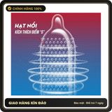 (Che Tên) Bao Cao Su Power Men Ngọc Trai Gân Gai - Hộp 12 Cái - Hàng Mới Về