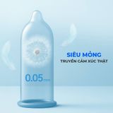 Bao cao su Okamoto Skinless Skin Purity - Không mùi, tinh khiết, mềm mại - Hộp 10 cái - Gwen Shop Chính Hãng