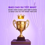 Bao cao su Okamoto Crown - Siêu mỏng nhẹ và mềm mại - Hộp 10 cái - Gwen Shop Chính Hãng
